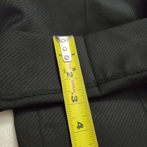 Wool Mens black formal pants trousers - Picture 13 of 16